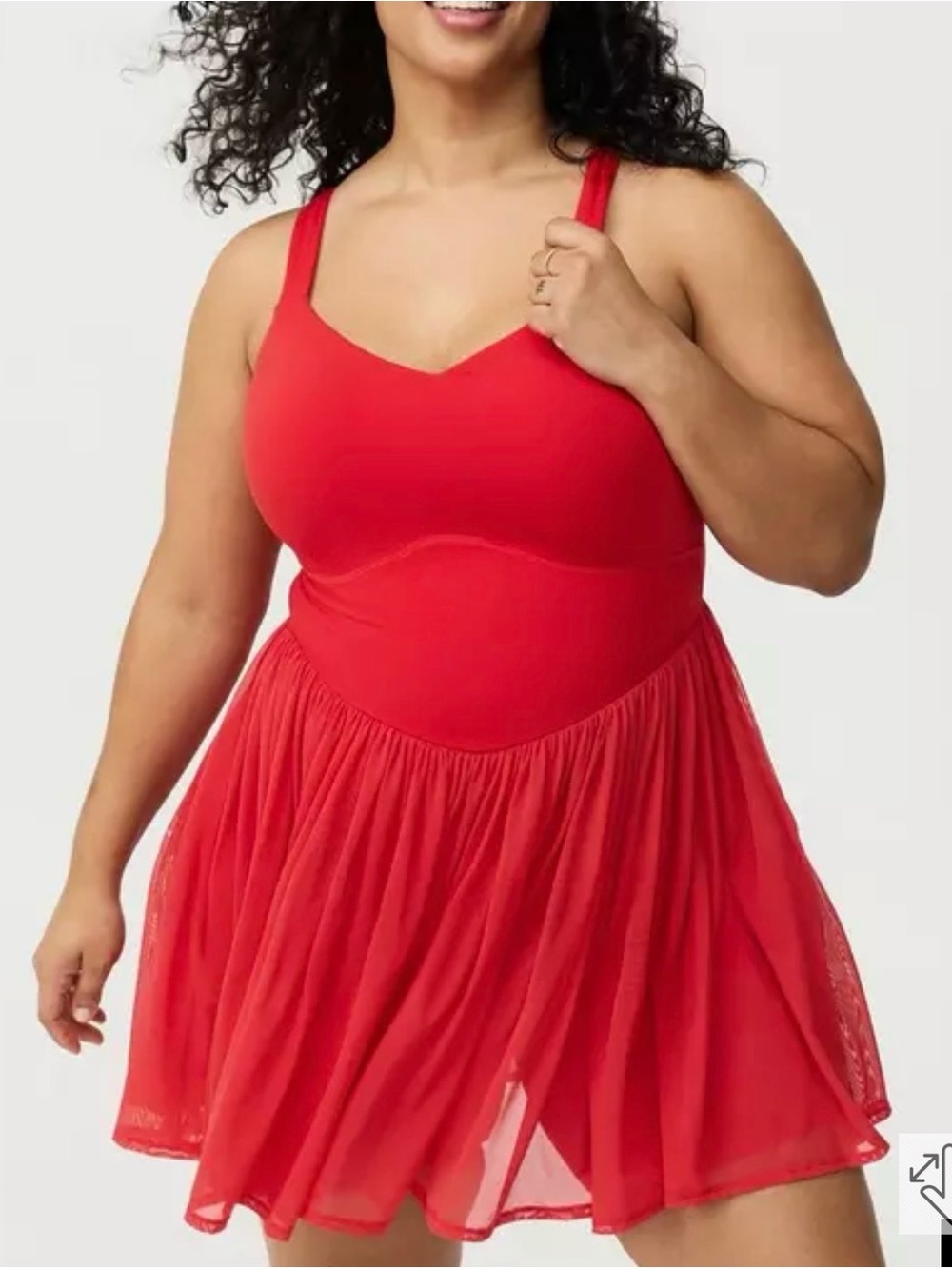 Torrid Red Active Dress Size 6